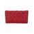 CHANEL Portafoglio in Pelle Col. Rosso Timeless/Classique M