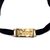 CHRISTIAN DIOR Bracciale Vintage in Tela Col. Nero