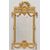 SPECCHIO ANTICO CON STEMMA, SPECCHIERA LUIGI FILIPPO, CORNICE DORATA IN LEGNO INTAGLIATO, XIX  (SPC193)