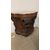 Antique walnut console L.Filippo, 1800s, Naples, 100x103x43cm