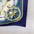 HERMES Foulard Vintage in Seta Col. Blu Carre 90