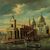 Francesco Guarana (attivo a Venezia nella seconda metà XIX sec.) - Venezia, veduta dell’inizio del Canal Grande con la basilica di S. Maria della Salute.