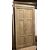 PTS902 - N. 3 porte in legno laccato, con telaio, epoca '800, luce cm L 100 x H 233
