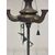 Florentine bronze floor lamp, H 180 cm. Early 19th century. Height 180 cm