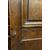 PTCI569 - Antique walnut front door, with nails, 18th century, dimensions cm W 80 x H 220