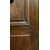 PTCI569 - Antique walnut front door, with nails, 18th century, dimensions cm W 80 x H 220
