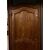 PTS904 - N. 2 antique walnut doors, with frame, 18th century, opening cm W 88 x H 209