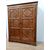 Rustic fir wardrobe - mid-19th century - cabinet dresser - poor art - wardrobe