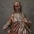 19th century religious wooden sculpture Madonna