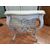 19th-century painted console table