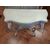19th-century painted console table