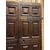PTCI570 - Walnut door, two leaves, 15th/16th century, opening size cm W 99 x H 192