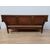 Louis XVI sofa with scroll arms - walnut - 18th century / 1700s - bench -