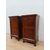 Pair of Louis Philippe nightstands - walnut - 1800s - Carlo X cappuccino cabinet