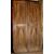 ptci416  portone in noce direttorio, mis. cm 136 x h 252, spess. cm 6,5