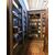 lib88 two open bookcases, lacquered, joined at an angle, h cm 315,     