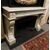 chm592  camino Luigi XVI in marmo bianco, piano cm146 x 39, h 98,5 