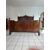 Lombardo Carlo X double bed, early 1800s, Emilia Bologna. Restored