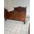 Lombardo Carlo X double bed, early 1800s, Emilia Bologna. Restored