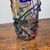 Vintage Murano XX glass vase by Enrico Camozzo. Height 38 cm
