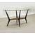Coffee table 1950 - vetro, ottone e legno laccato
