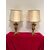 Pair of early 20th century bedside lamps.