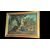 Dipinto Pastorale “Paesaggio con figure” del XIX Secolo – Olio su Tela con Cornice Dorata