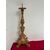 Louis XV carved and gilded mecca candlestick