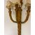 Large Louis XVI wall lamp in carved and gilded wood