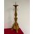 Louis XV carved and gilded mecca candlestick
