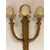 Grande applique Luigi XVI in legno intagliato e dorato