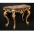 Gilded console table, Genoa, 18th century