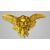 Pair of gilded wooden winged cherubs – 18th/19th century
