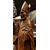 DARS690 - Scultura rappresentante San Ambrogio, misure cm L 36 x H 135 x P 35