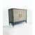 Contemporary sideboard - wood and faux leather