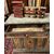 ARM261 - Antica credenza laccata, epoca '700, misure cm L 145 x H 100 x P 47