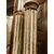 dars344 - n. 2 colonne in legno, mis. cm 25 x cm 196 h