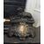 al163 - ashtray with iron / cast iron dogs, 110 xh 17 cm     