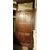 pti612 - door in poplar and chestnut, mis. max 117 cm x 282 h     