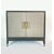 Contemporary sideboard - wood and faux leather