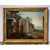 Antonio Joli (Modena 1700 - Napoli 1777) - Capriccio architettonico con rovine e figure.