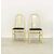 Lacquered wood chairs - 1980 (set of 4)