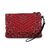 SAINT LAURENT Pochette in Tela Col. Rosso Lou Lou S