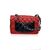 CHANEL Borsa a Tracolla in Pelle Lucida Col. Rosso Timeless/Classique S
