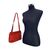 BOTTEGA VENETA Borsa Shopper in Pelle Col. Rosso Intrecciato M