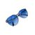 YVES SAINT LAURENT Occhiali da Sole Vintage in Acetato Col. Blu
