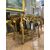 
Consolle Luigi XV Romana in Legno Dorato e Marmo Giallo Antico