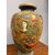 Antico vaso Giappone Satsuma '900 con personaggi, 38x25cm