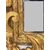 Specchiera emiliana in legno intagliato e dorato Barocco XVII secolo