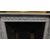 chm614 - white marble fireplace, ep. &#39;800, cm L 145 xp 28 xh 111     
